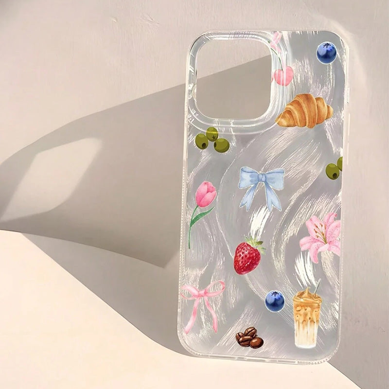 Coque Motifs de Fleurs Pour iPhone - Image 5
