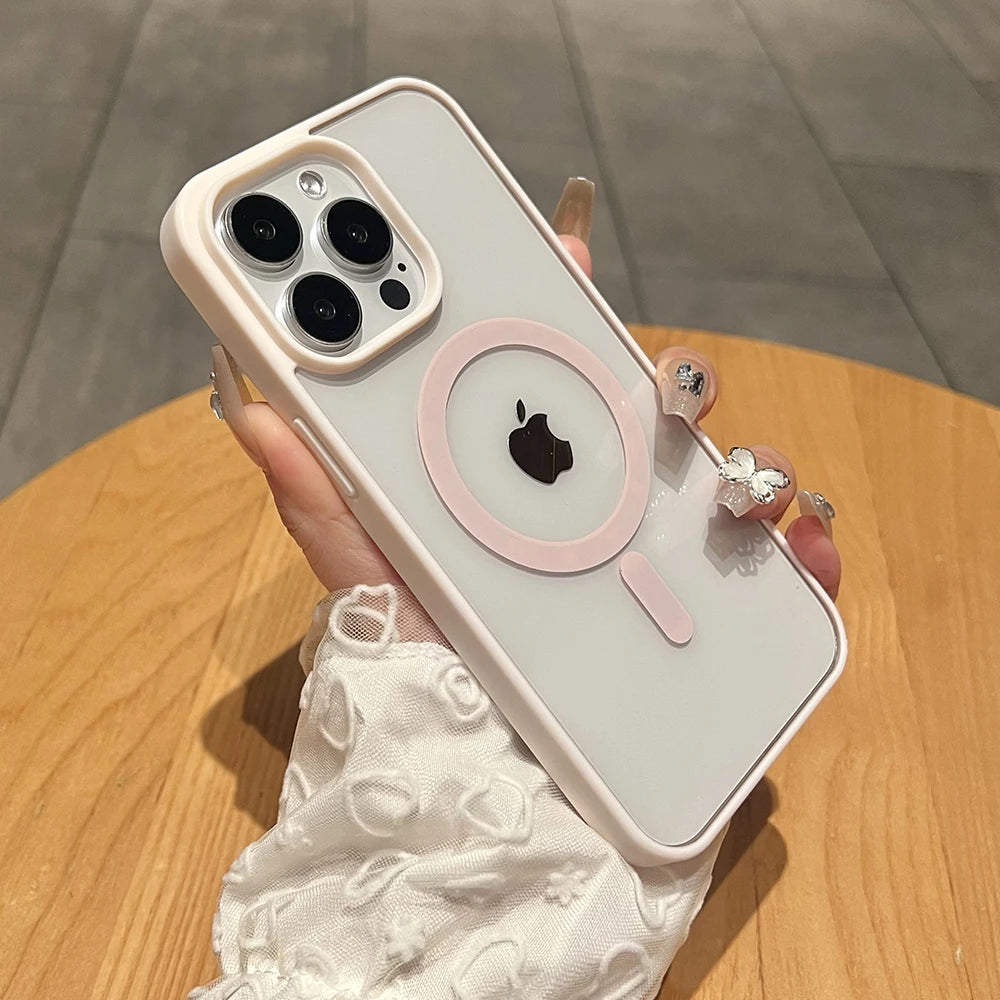Pink Coque Magnétique Antichoc Pour Iphone