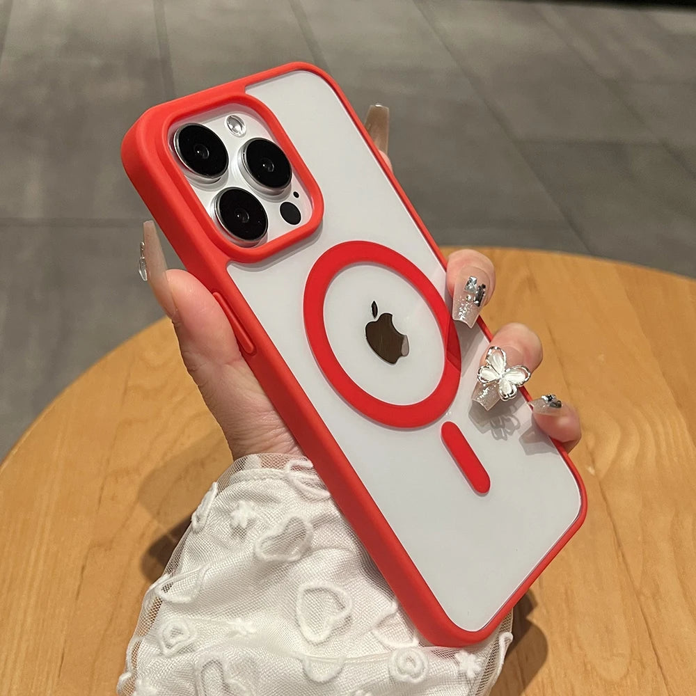 Red Coque Magnétique Antichoc Pour Iphone