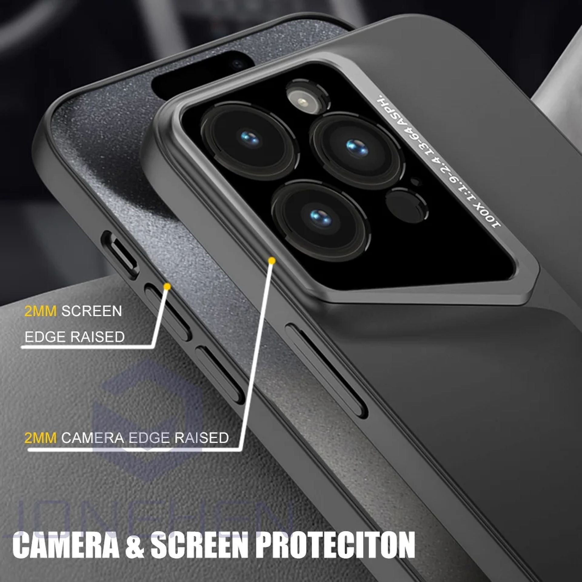 Coque Antichoc Ultra Fine en Titane pour iPhone 13