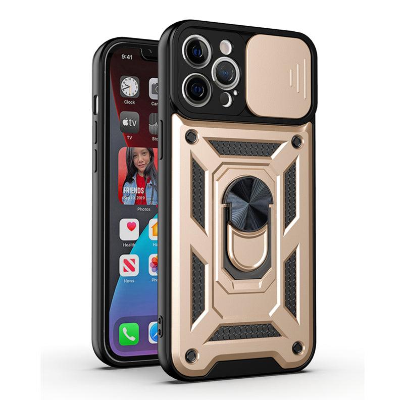 Coque Armure Avec Support pour iPhone 13 - Coque Wiqeo 15€-20€, Coque, iPhone 13, Métal, Silicone, Support Wiqeo, Déstockeur de Coques Pour iPhone