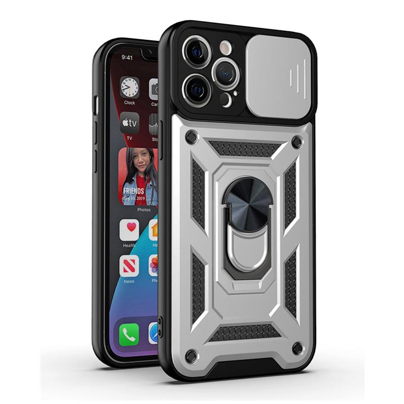 Coque Armure Avec Support pour iPhone 13 - Coque Wiqeo 15€-20€, Coque, iPhone 13, Métal, Silicone, Support Wiqeo, Déstockeur de Coques Pour iPhone
