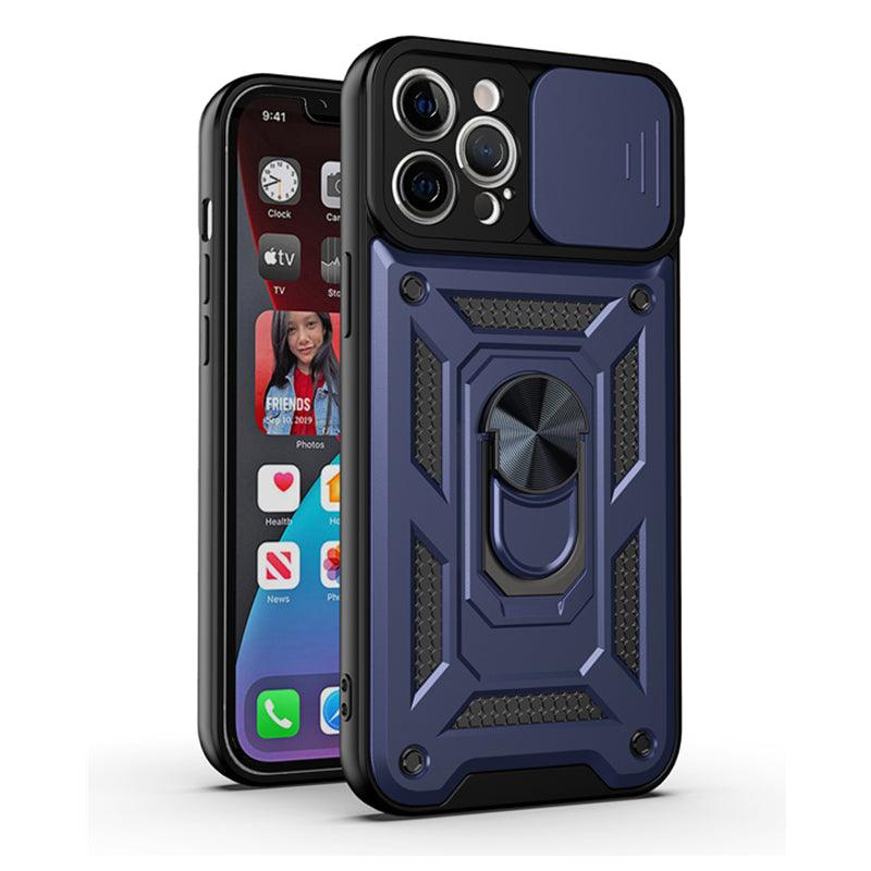 Coque Armure Avec Support pour iPhone 13 Pro Max - Coque Wiqeo 15€-20€, Coque, iPhone 13 Pro Max, Métal, Silicone, Support Wiqeo, Déstockeur de Coques Pour iPhone