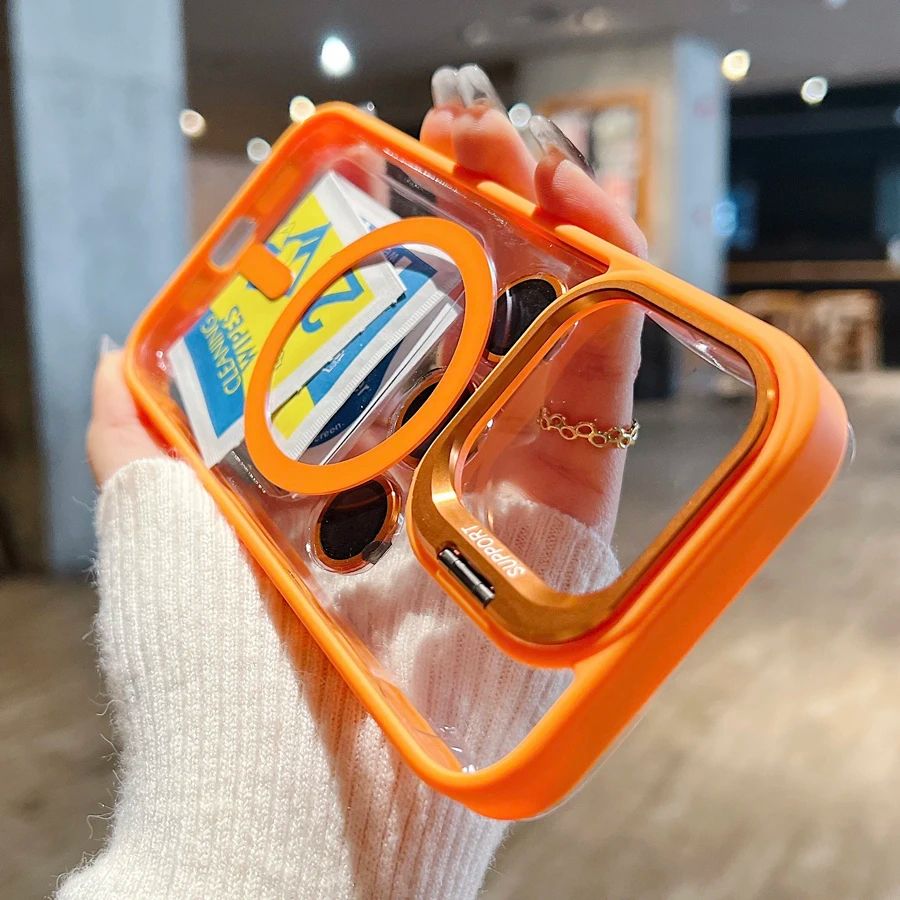 Coque avec Anneau Support et Protection Objectif pour iPhone 12 Pro