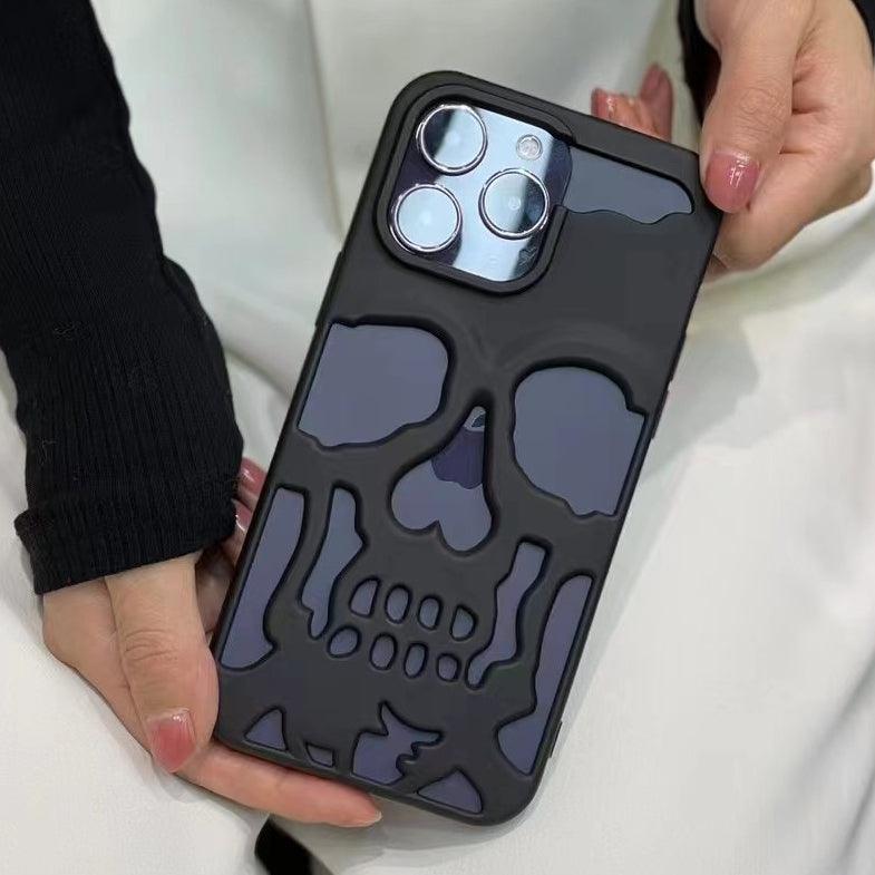 Coque Crâne en Acrylique pour iPhone 16 Pro Max - Coque Wiqeo 15€-20€, Coque, iPhone 16 Pro Max, Squelette Wiqeo, Déstockeur de Coques Pour iPhone