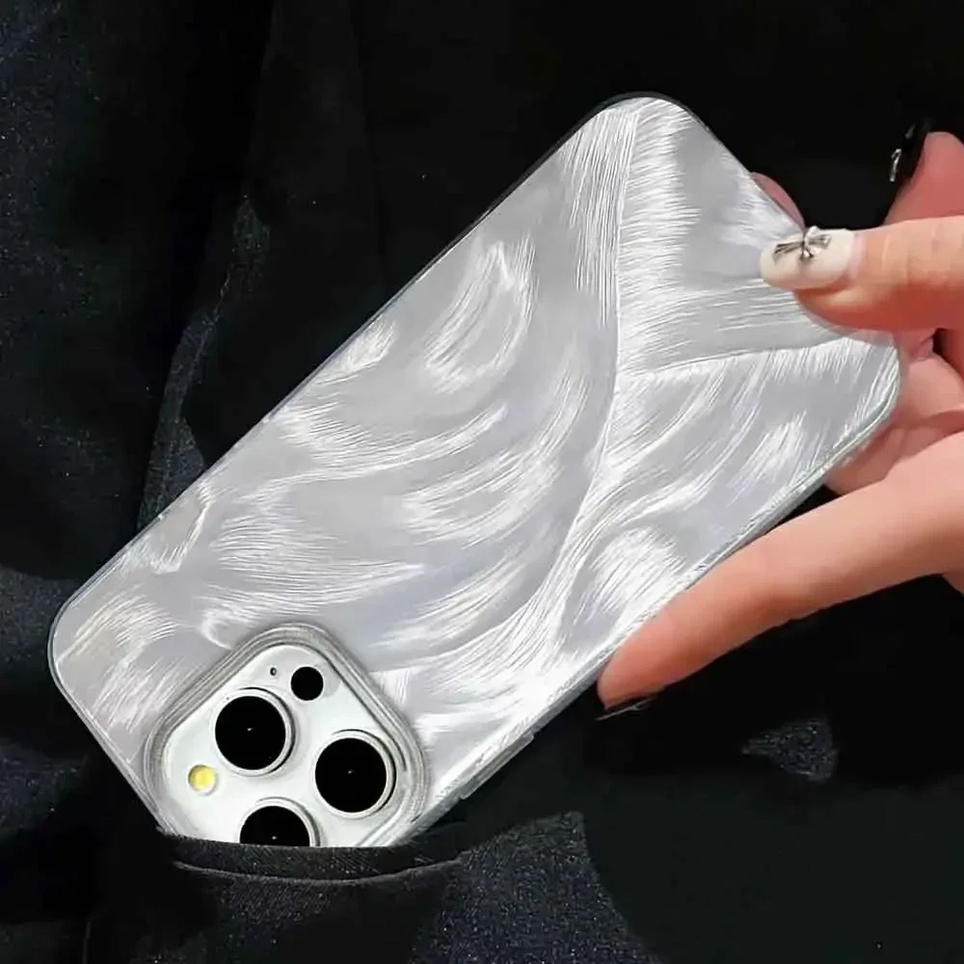 Coque Design Élégant Avec Finition Miroir Pour iPhone 12 Pro