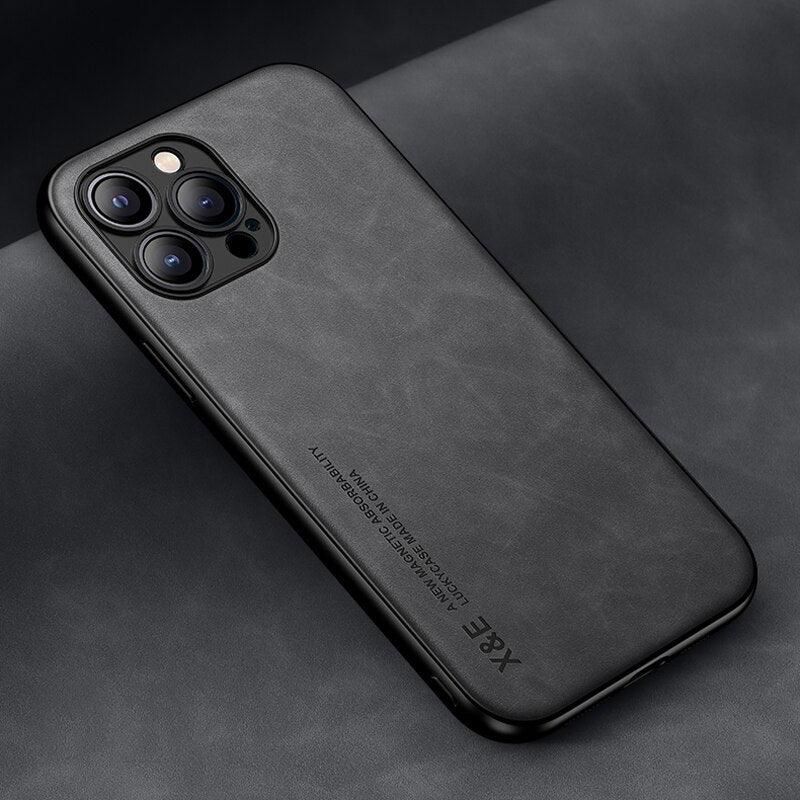 Coque en Cuir Magnétique de Luxe pour iPhone 13 - Coque Wiqeo 15€-20€, Coque, Cuir, iPhone 13 Wiqeo, Déstockeur de Coques Pour iPhone