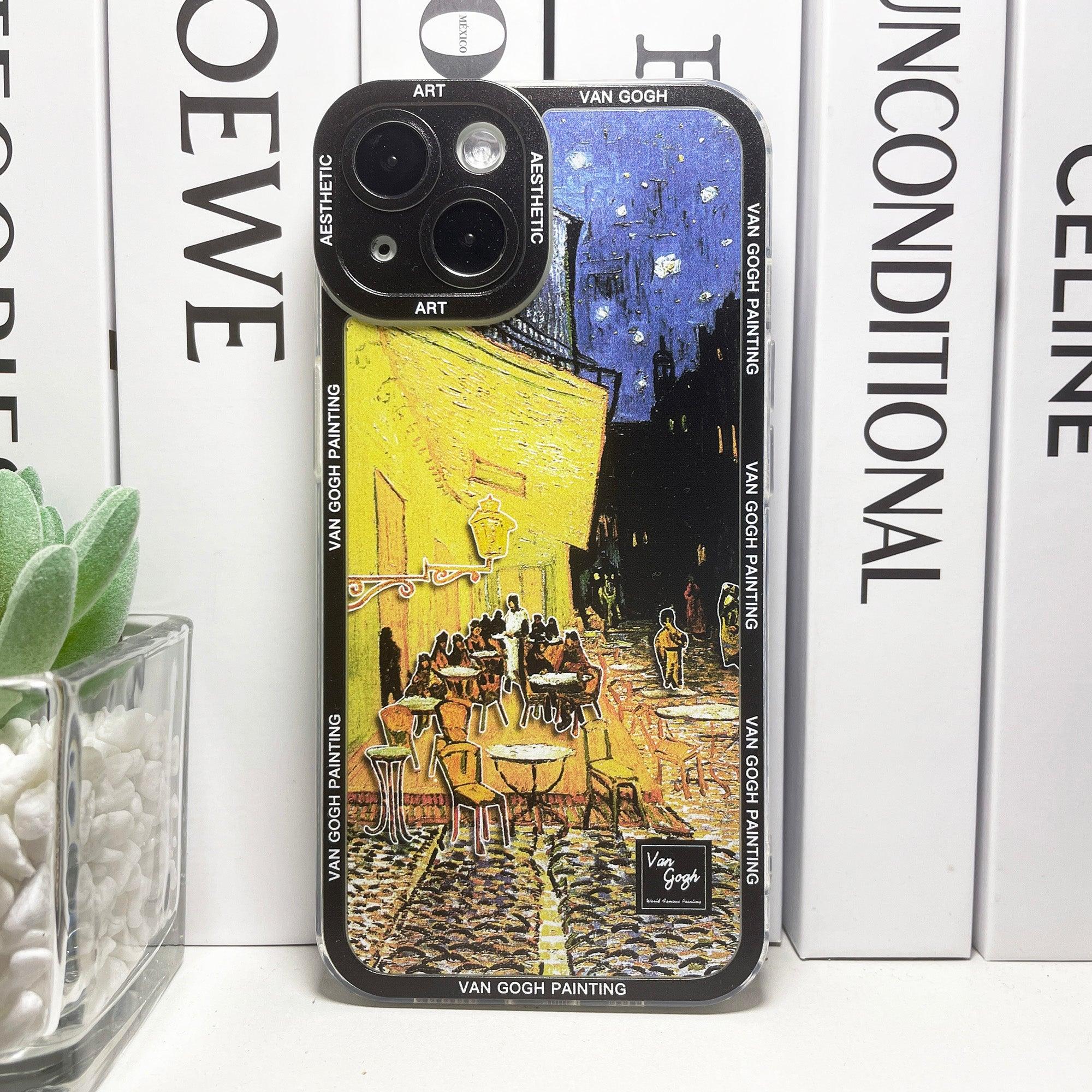 Coque Esthétique Van Gogh pour iPhone 16 Pro Max - Coque Wiqeo 10€-15€, Coque, iPhone 16 Pro Max, Silicone Wiqeo, Déstockeur de Coques Pour iPhone