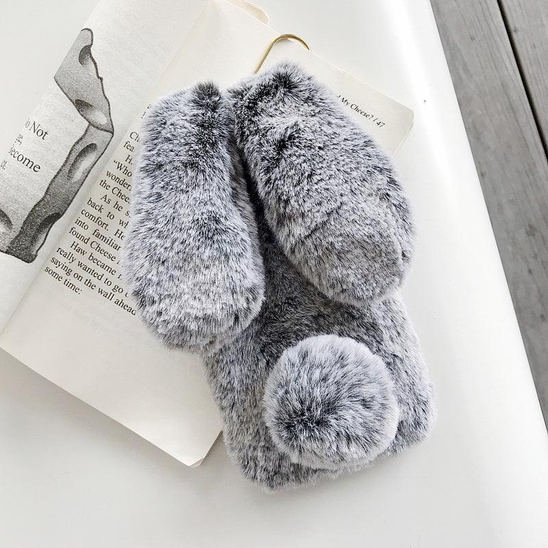 Coque Lapin en Fourrure pour iPhone 13 - Coque Wiqeo 15€-20€, Coque, iPhone 13 Wiqeo, Déstockeur de Coques Pour iPhone