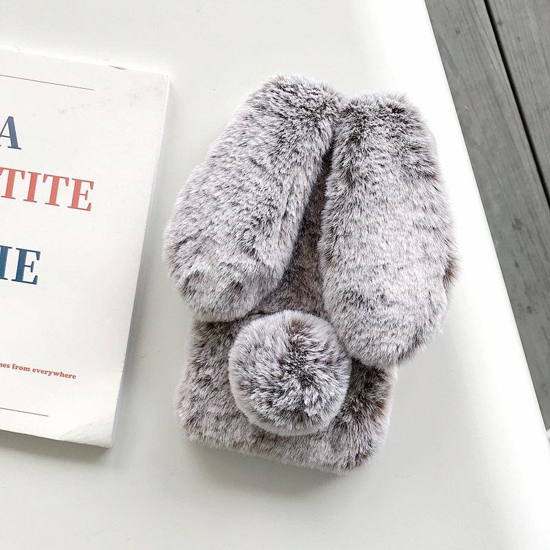 Coque Lapin en Fourrure pour iPhone 13 Pro Max - Coque Wiqeo 15€-20€, Coque, iPhone 13 Pro Max Wiqeo, Déstockeur de Coques Pour iPhone