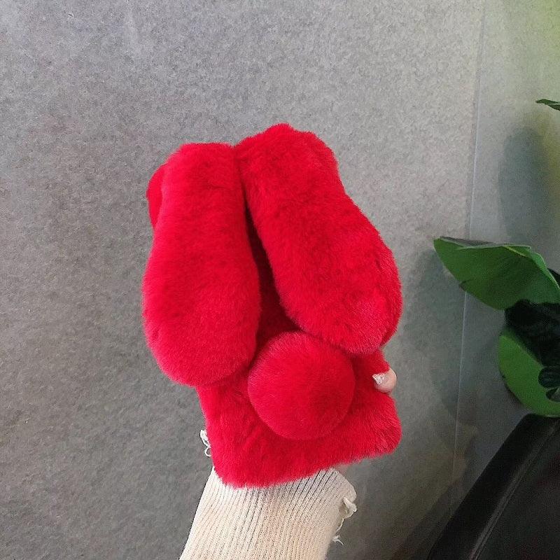 Coque Lapin en Fourrure pour iPhone 14 Plus - Coque Wiqeo 15€-20€, Coque, iPhone 14 Plus Wiqeo, Déstockeur de Coques Pour iPhone