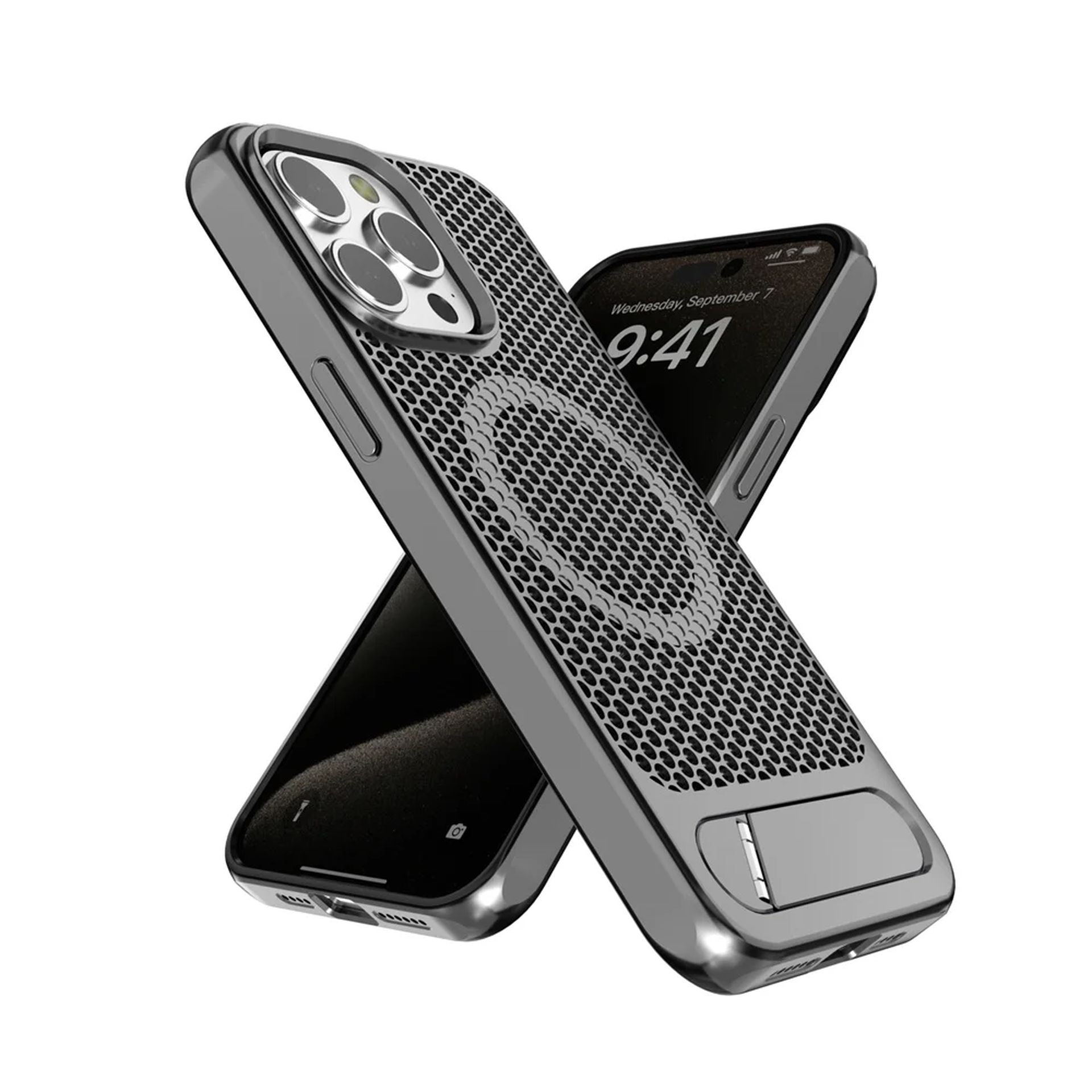 Coque Magnétique Antichoc Avec Dissipation Thermique pour iPhone 12 Pro Max