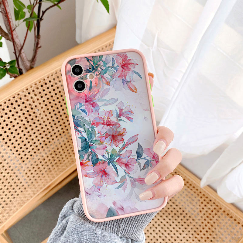 Coque Motif Fleur Luxe pour iPhone 12 Pro - 6