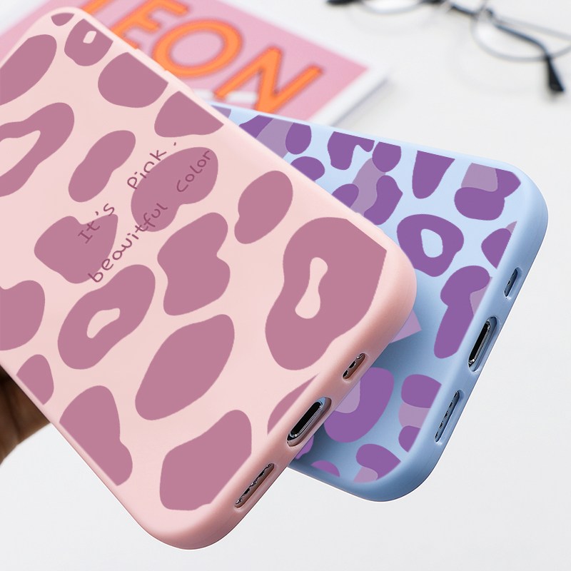 Coque Motif Léopard Coloré pour iPhone 13