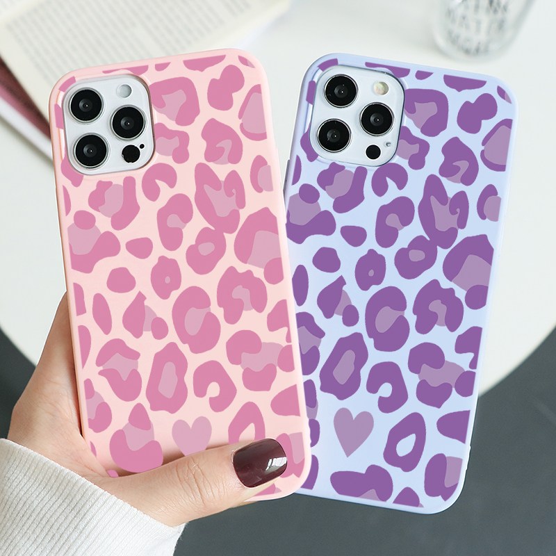 Coque Motif Léopard Coloré pour iPhone 13 Pro Max