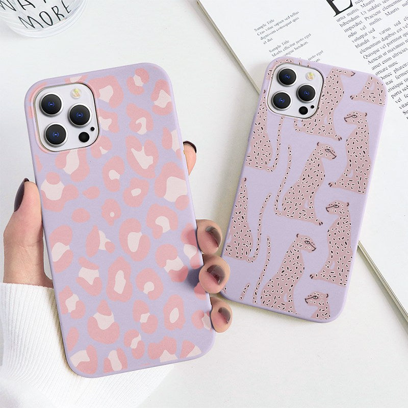 Coque Motif Léopard Coloré pour iPhone 14 Plus