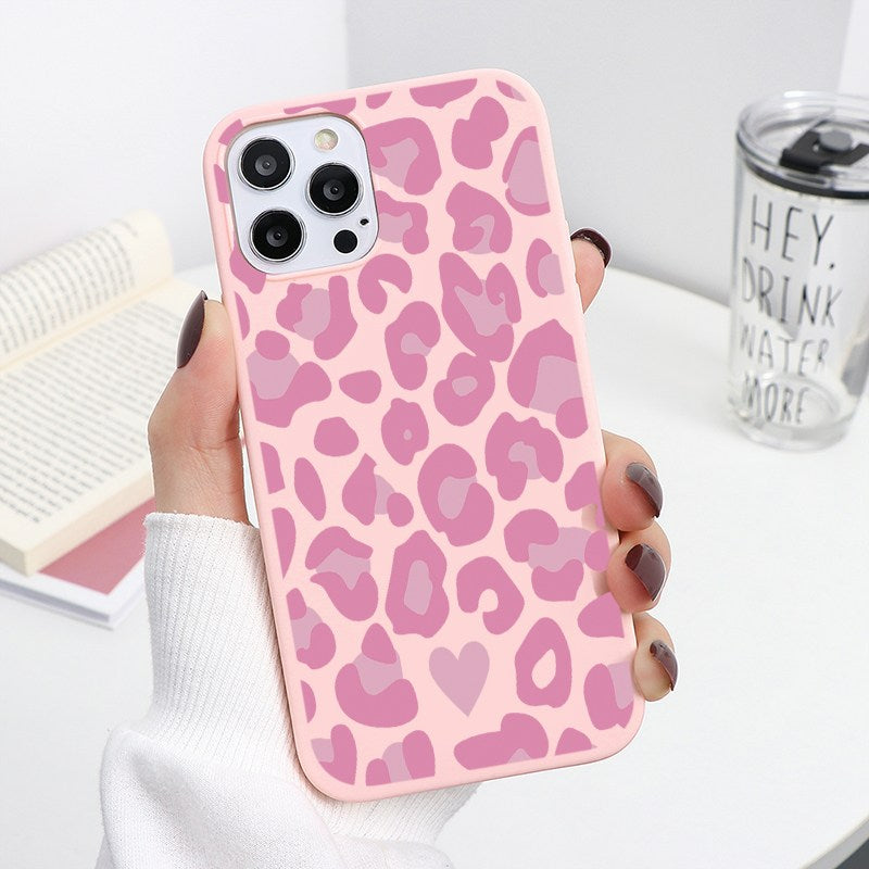 Coque Motif Léopard Coloré pour iPhone 15 - 5