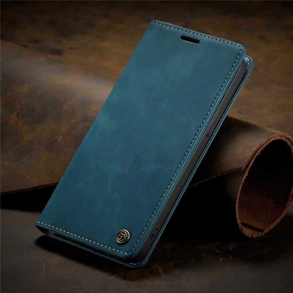 Coque Portefeuille Magnétique Aspect Cuir pour iPhone 16 Pro - Coque Wiqeo 15€-20€, Coque, iPhone 16 Pro, Portefeuille Wiqeo, Déstockeur de Coques Pour iPhone