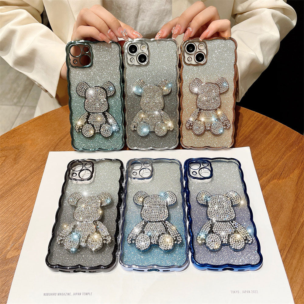 Coque Scintillante en Strass pour iPhone 15 Plus