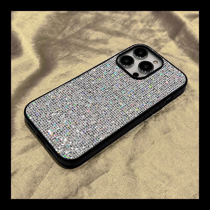 Coque Souple à Paillettes Scintillantes pour iPhone 13 - Argent