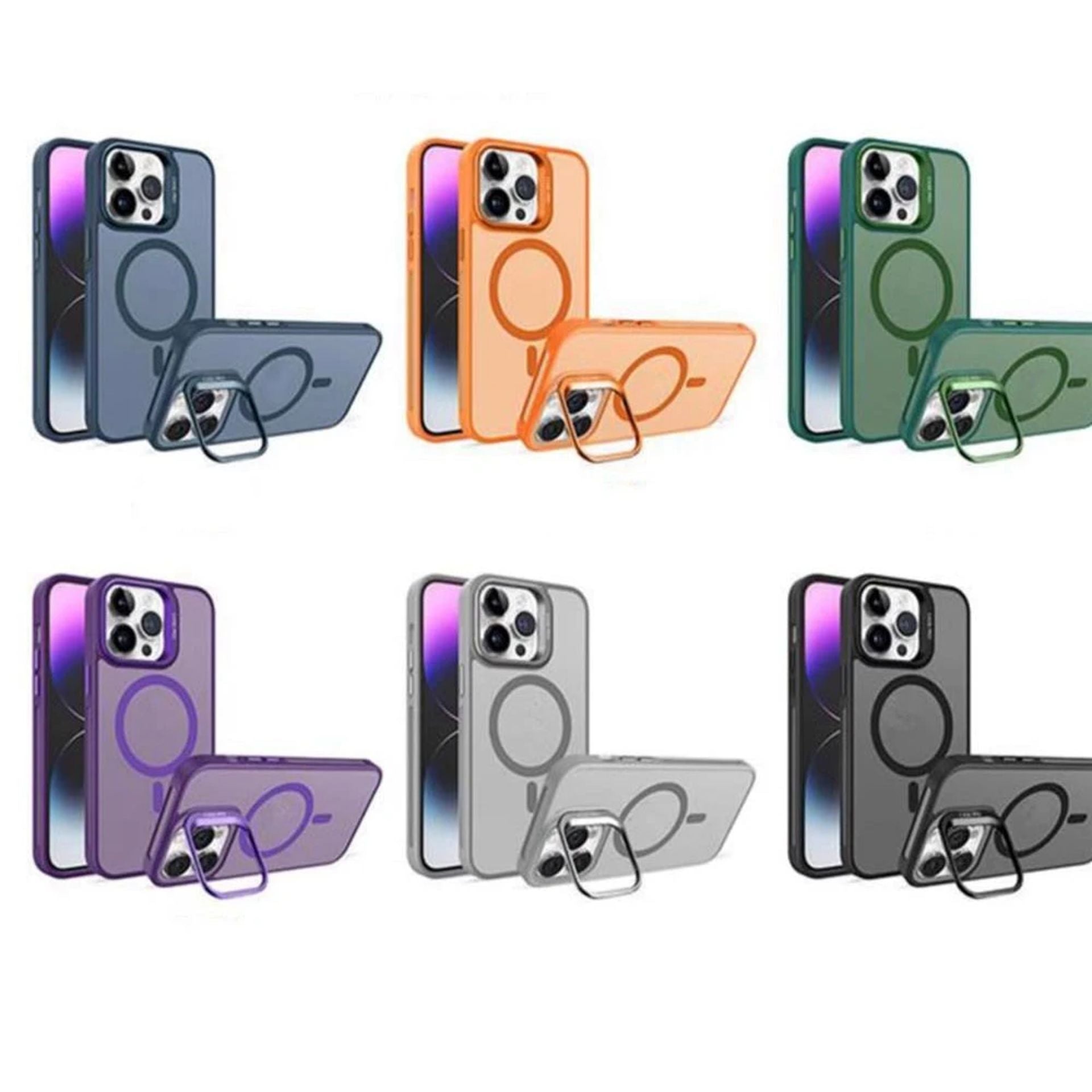 Coque Transparent Magnétique avec Protection Élevée pour iPhone 13