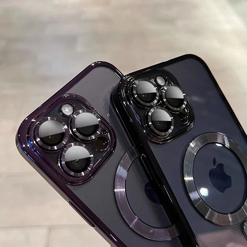 Coque Transparente Magnétique MagSafe de Luxe pour iPhone 12 Pro Max