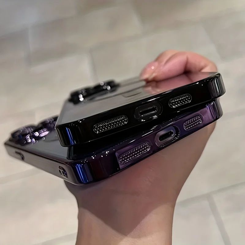 Coque Transparente Magnétique MagSafe de Luxe pour iPhone 16 Pro Max