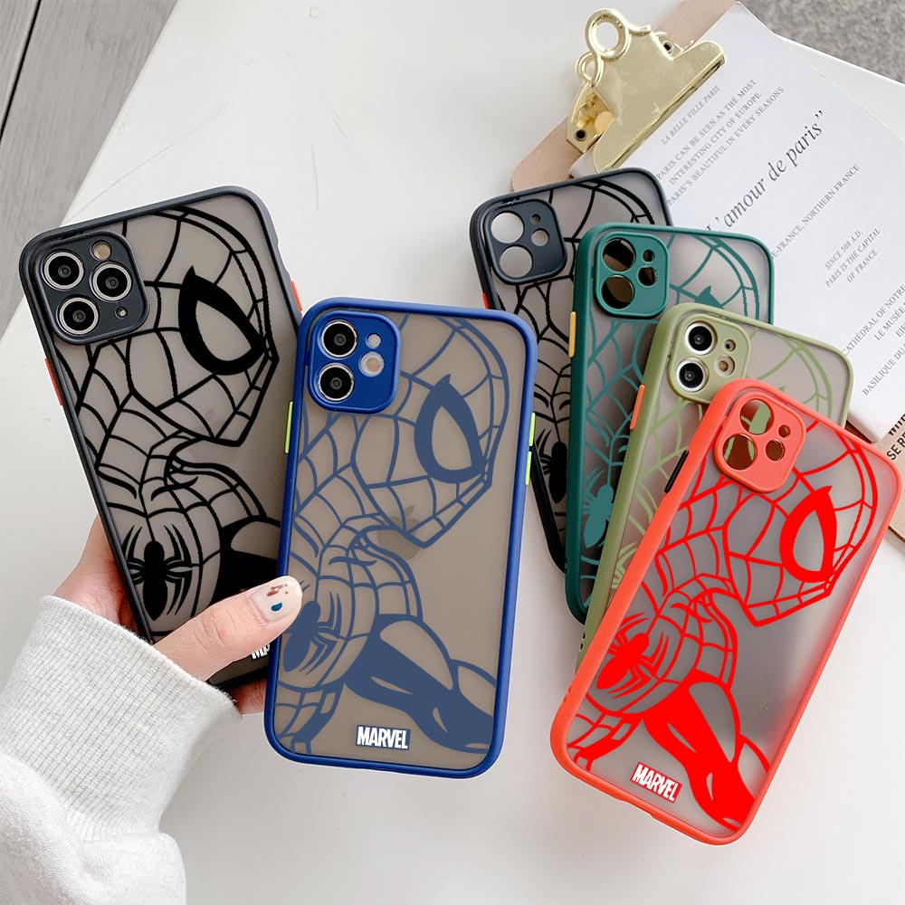 Coque Spiderman/Iron Man pour iPhone Xr