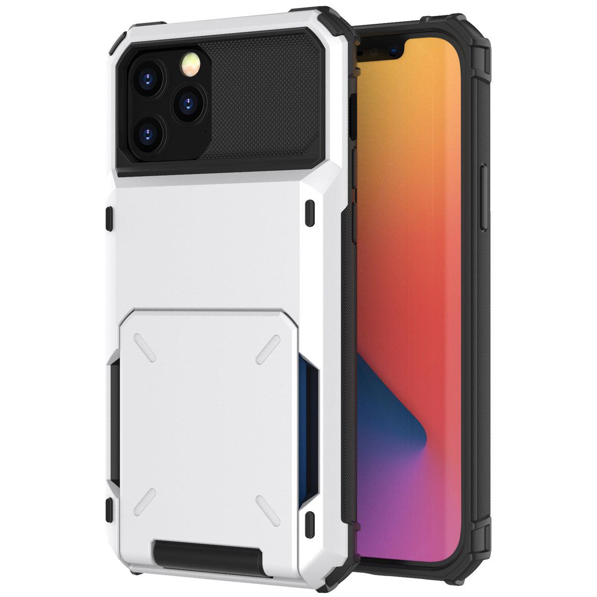 Coque Armure Porte-cartes pour iPhone 12 Pro - Coque Wiqeo 15€-20€, Coque, iPhone 12 Pro, Portefeuille Wiqeo, Déstockeur de Coques Pour iPhone