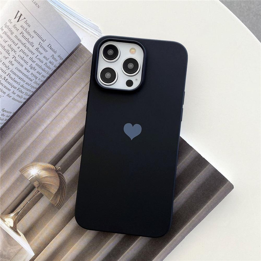 Coque Cœur en Silicone Coloré Bonbon pour iPhone 15 - Coque Wiqeo 10€-15€, Coque, iPhone 15, Silicone Wiqeo, Déstockeur de Coques Pour iPhone