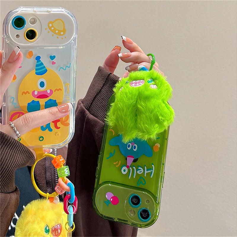 Coque Créatures Mignonnes Avec Pendentif pour iPhone 15 Plus - Coque Wiqeo 15€-20€, Coque, iPhone 15 Plus, Transparente Wiqeo, Déstockeur de Coques Pour iPhone