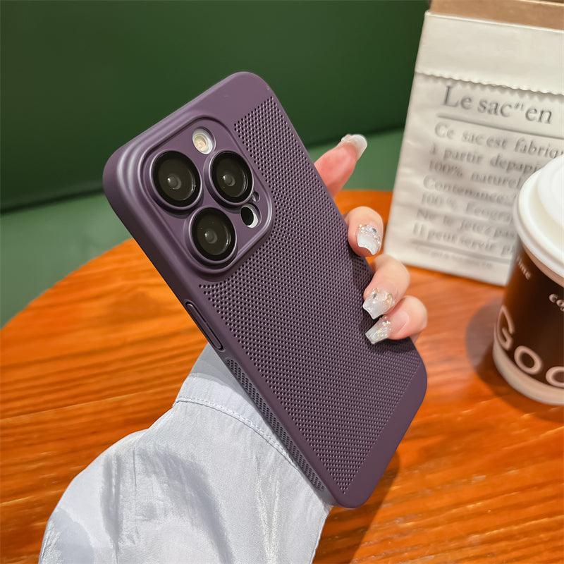 Coque en Silicone avec Grille Respirante pour iPhone 15 - Coque Wiqeo 15€-20€, Coque, iPhone 15, Silicone Wiqeo, Déstockeur de Coques Pour iPhone