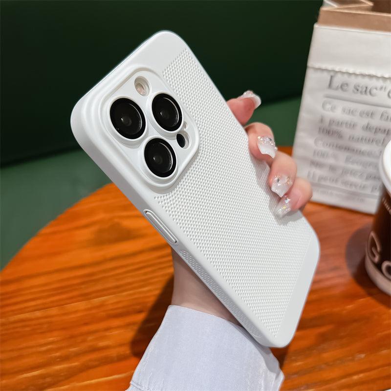 Coque en Silicone avec Grille Respirante pour iPhone 15 - Coque Wiqeo 15€-20€, Coque, iPhone 15, Silicone Wiqeo, Déstockeur de Coques Pour iPhone