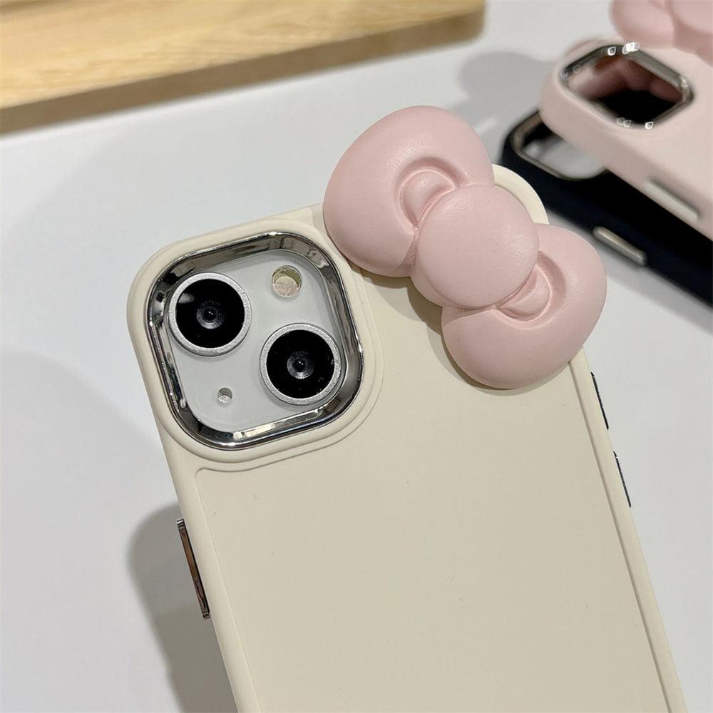 Coque en SIlicone avec Nœud Papillon pour iPhone 15 - Coque Wiqeo 15€-20€, Coque, iPhone 15, Silicone Wiqeo, Déstockeur de Coques Pour iPhone