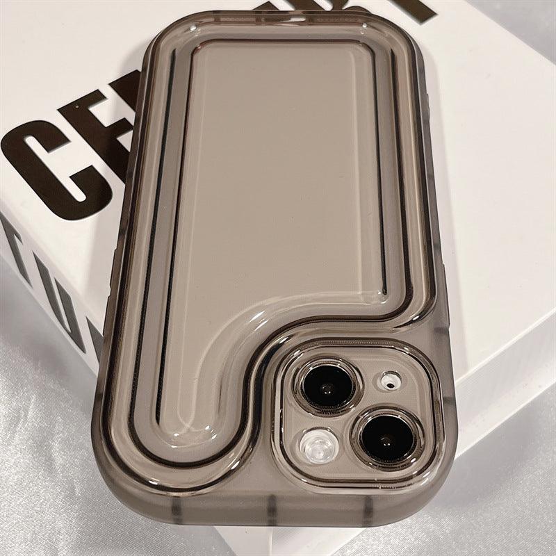 Coque Épaisse Transparente en SIlicone pour iPhone 15 - Coque Wiqeo 10€-15€, Coque, iPhone 15, Silicone, Transparente Wiqeo, Déstockeur de Coques Pour iPhone