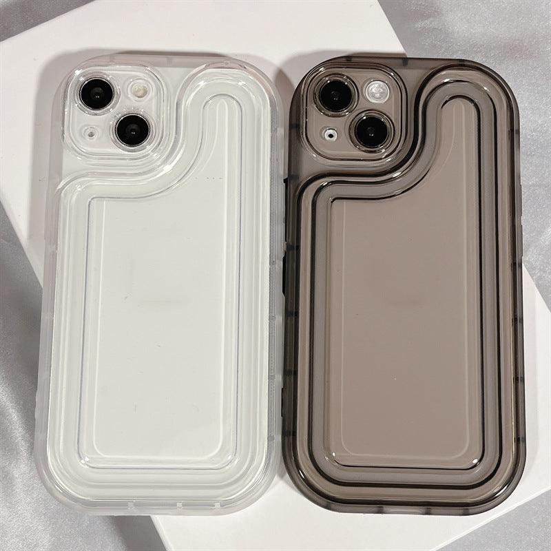 Coque Épaisse Transparente en SIlicone pour iPhone 15 - Coque Wiqeo 10€-15€, Coque, iPhone 15, Silicone, Transparente Wiqeo, Déstockeur de Coques Pour iPhone