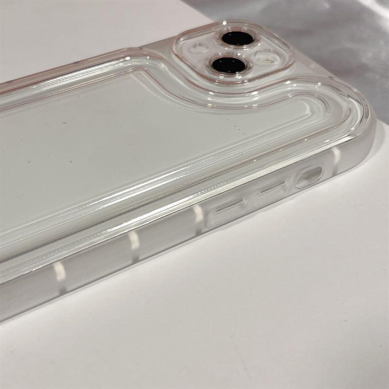 Coque Épaisse Transparente en SIlicone pour iPhone 15 - Coque Wiqeo 10€-15€, Coque, iPhone 15, Silicone, Transparente Wiqeo, Déstockeur de Coques Pour iPhone