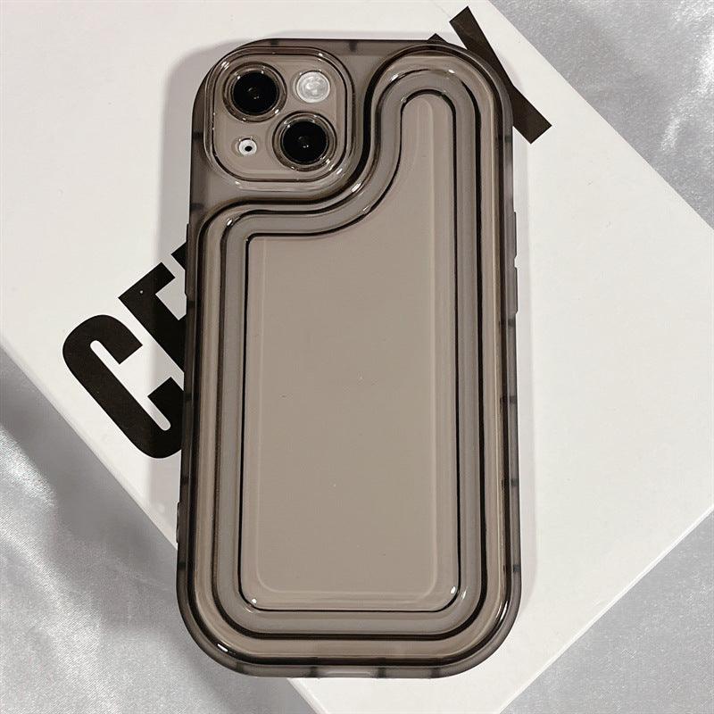 Coque Épaisse Transparente en SIlicone pour iPhone 15 - Coque Wiqeo 10€-15€, Coque, iPhone 15, Silicone, Transparente Wiqeo, Déstockeur de Coques Pour iPhone