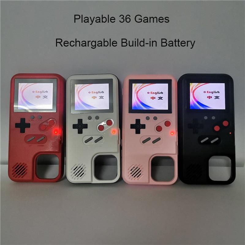 Coque Game Boy pour iPhone 13 Pro Max, 36 jeux classiques, coque de jeu a  affichage video couleur pour iPhone, coque de telephon - Cdiscount Jeux  vidéo