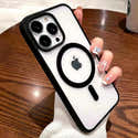Coque Rabat Magnétique Pour IPhone 13 (6.1") - Cuir PU Avec Fenêtre Visible - Blanc - Protection Et Rangement Carte - 8