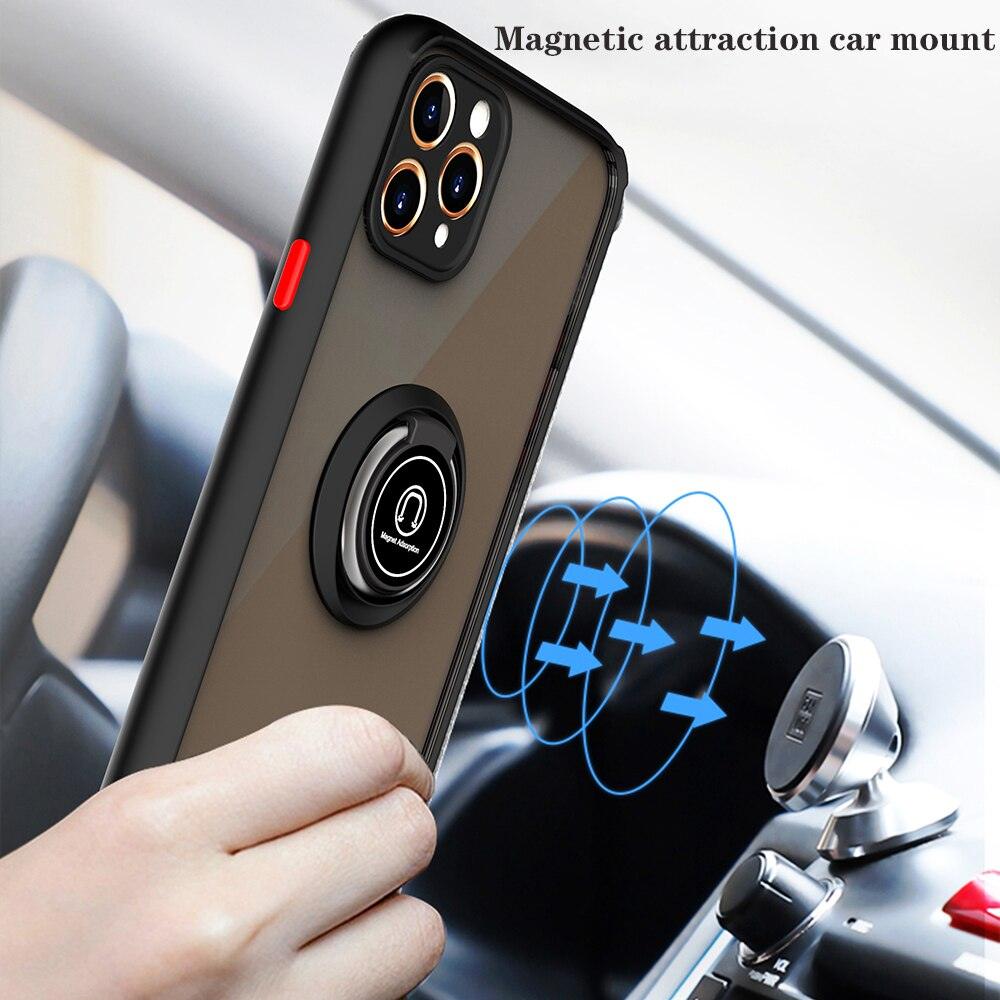 Coque Minimaliste Translucide avec Anneau Rabattable pour iPhone 13 Pro Max - Coque Wiqeo 10€-15€, Coque, iPhone 13 Pro Max, Silicone, Support Wiqeo, Déstockeur de Coques Pour iPhone