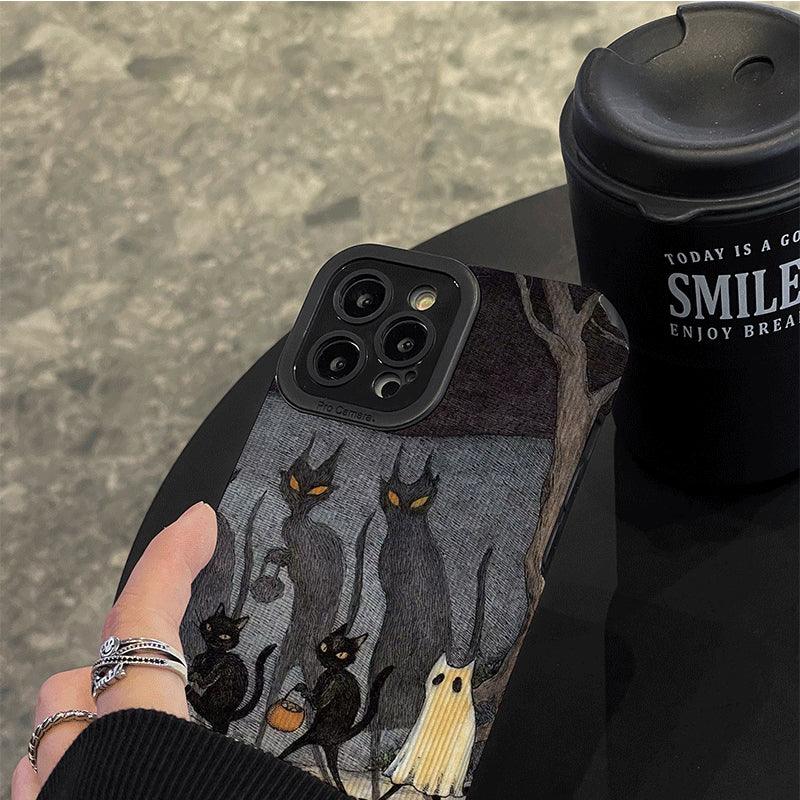 Coque Monstres Halloween pour iPhone 14 Plus - Coque Wiqeo 10€-15€, Coque, iPhone 14 Plus, Silicone Wiqeo, Déstockeur de Coques Pour iPhone