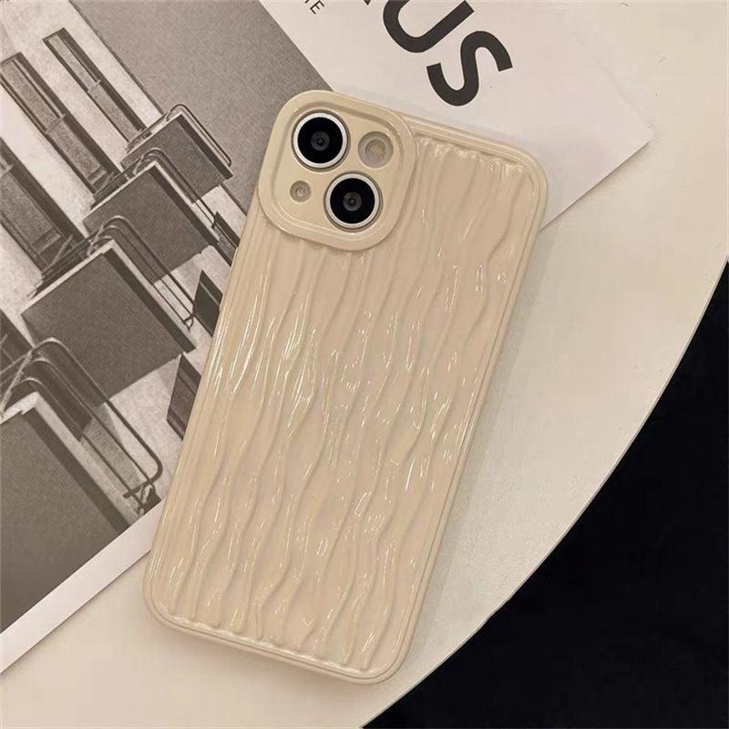 Coque Ondulée en Silicone pour iPhone 15 - Coque Wiqeo 10€-15€, Coque, iPhone 15, Silicone Wiqeo, Déstockeur de Coques Pour iPhone