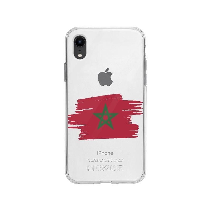 Coque Maroc pour iPhone XR - Coque Wiqeo 10€-15€, Drapeau, Giselle D, iPhone XR, Maroc, Pays Wiqeo, Déstockeur de Coques Pour iPhone