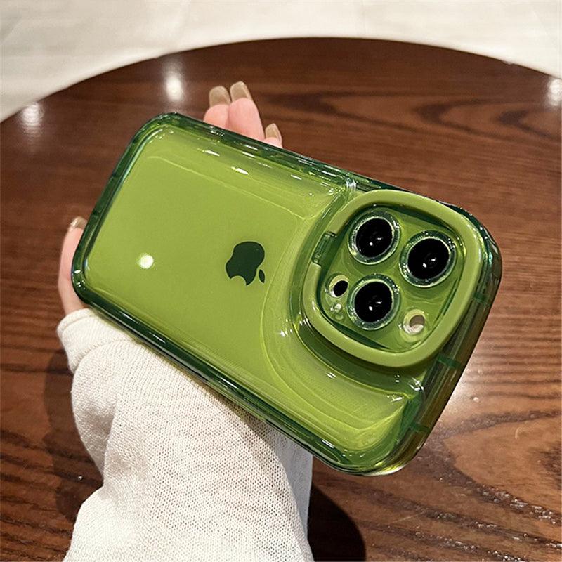 Coque Silicone Avec Support d'objectif Rabattable pour iPhone 15 Plus - Coque Wiqeo 10€-15€, Coque, iPhone 15 Plus, Silicone, Support Wiqeo, Déstockeur de Coques Pour iPhone