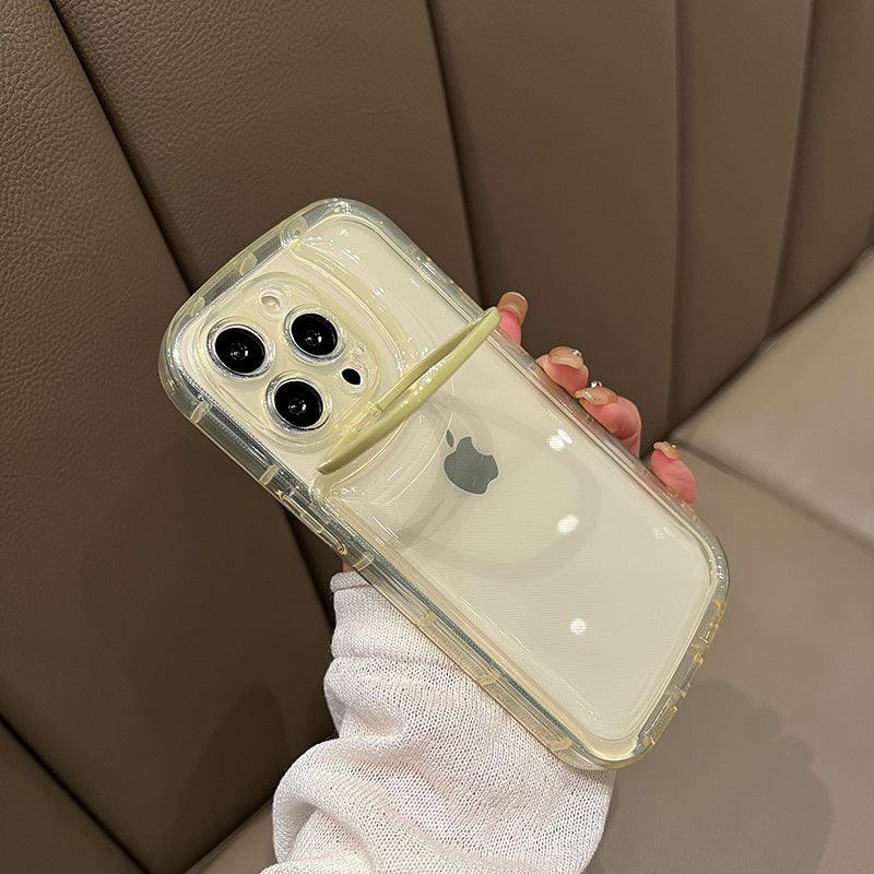 Coque Silicone Avec Support d'objectif Rabattable pour iPhone 15 Plus - Coque Wiqeo 10€-15€, Coque, iPhone 15 Plus, Silicone, Support Wiqeo, Déstockeur de Coques Pour iPhone