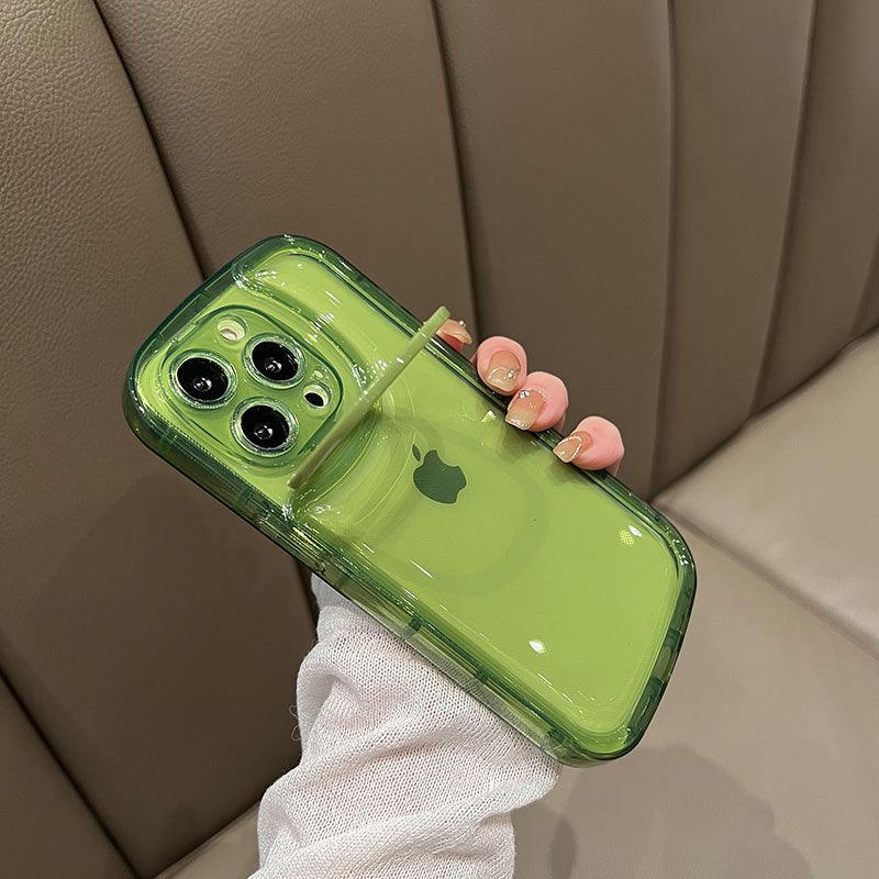 Coque Silicone Avec Support d'objectif Rabattable pour iPhone 15 Plus - Coque Wiqeo 10€-15€, Coque, iPhone 15 Plus, Silicone, Support Wiqeo, Déstockeur de Coques Pour iPhone