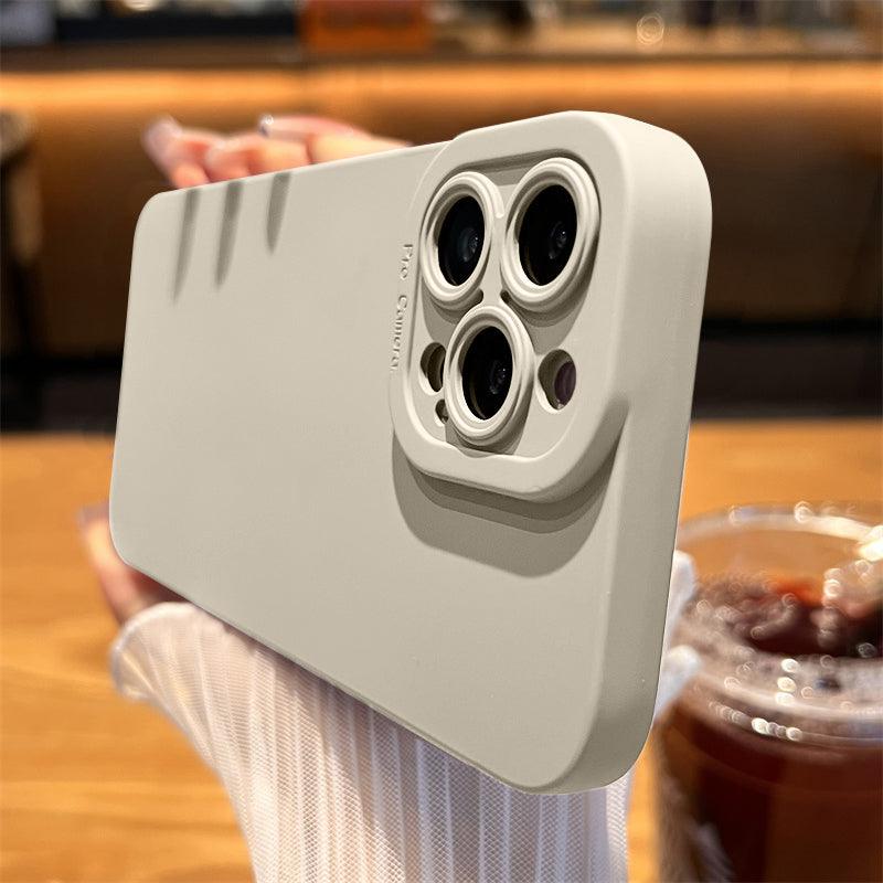 Coque Silicone Matte Avec Protection d'objectifs pour iPhone 15 Plus - Coque Wiqeo 10€-15€, Coque, iPhone 15 Plus, Silicone Wiqeo, Déstockeur de Coques Pour iPhone