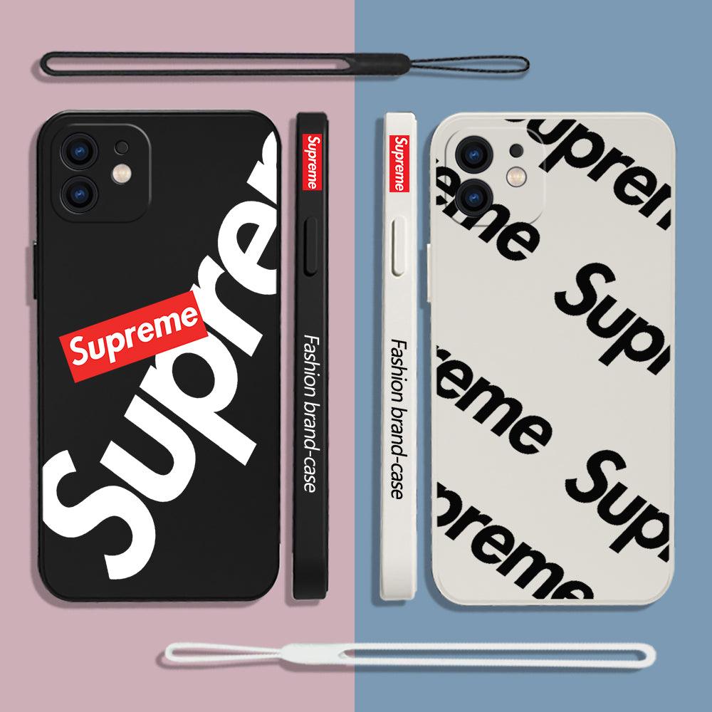 Coque Supreme Sans Sangle pour iPhone 12 - Coque Wiqeo 10€-15€, Coque, iPhone 12, Silicone Wiqeo, Déstockeur de Coques Pour iPhone