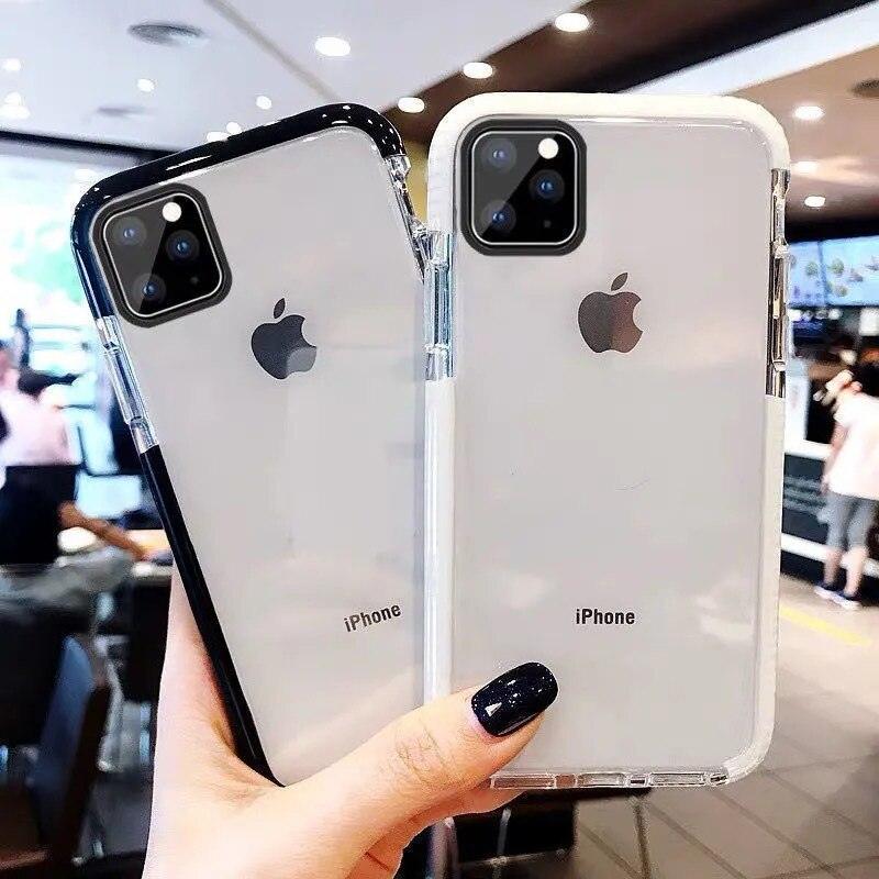 Coque Transparente à Bordures Épaisses pour iPhone 13 Pro Max - Coque Wiqeo 10€-15€, Coque, iPhone 13 Pro Max, Silicone, Transparente Wiqeo, Déstockeur de Coques Pour iPhone